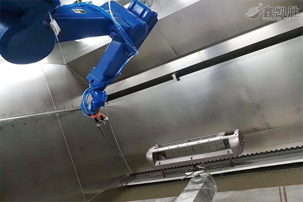 涂裝機(jī)器人在靜電噴塑流水線中的作用是什么嗎?